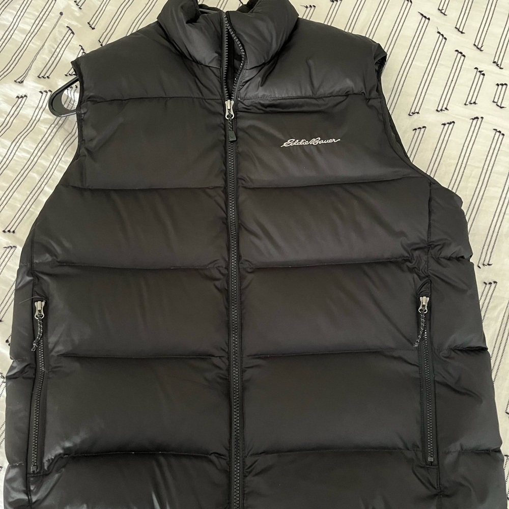 Eddie Bauer Down Filled Puffer Vest, Size M